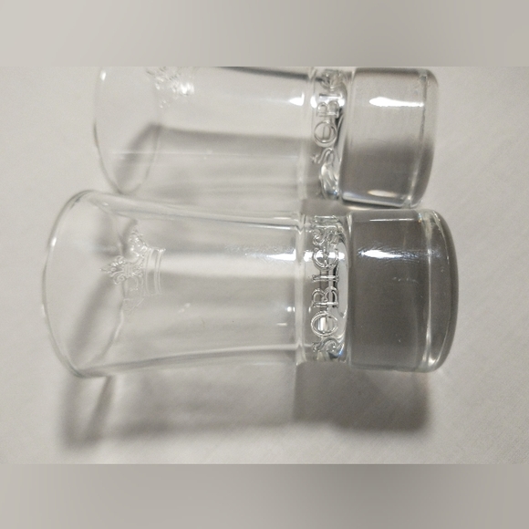 Set of Two Sobieski Polish Vodka Shot Glasses - Etched & Embossed - Picture 2 of 8